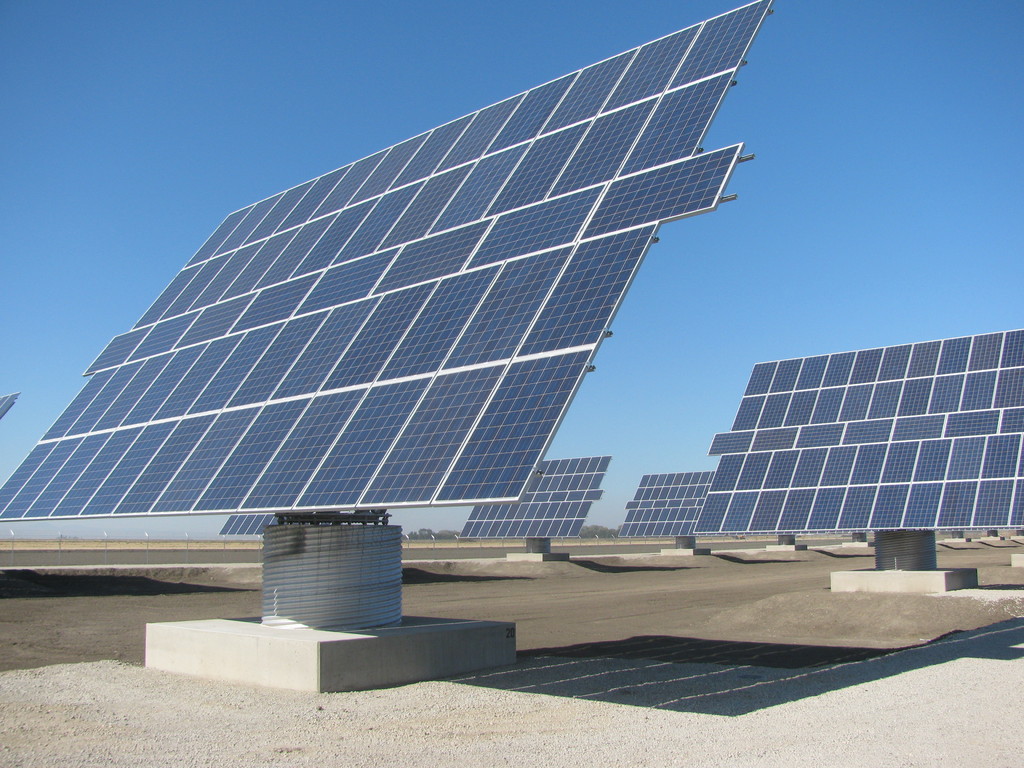 75kW PV Tracker dual axis tracker – Kaelin Farms, Northern California